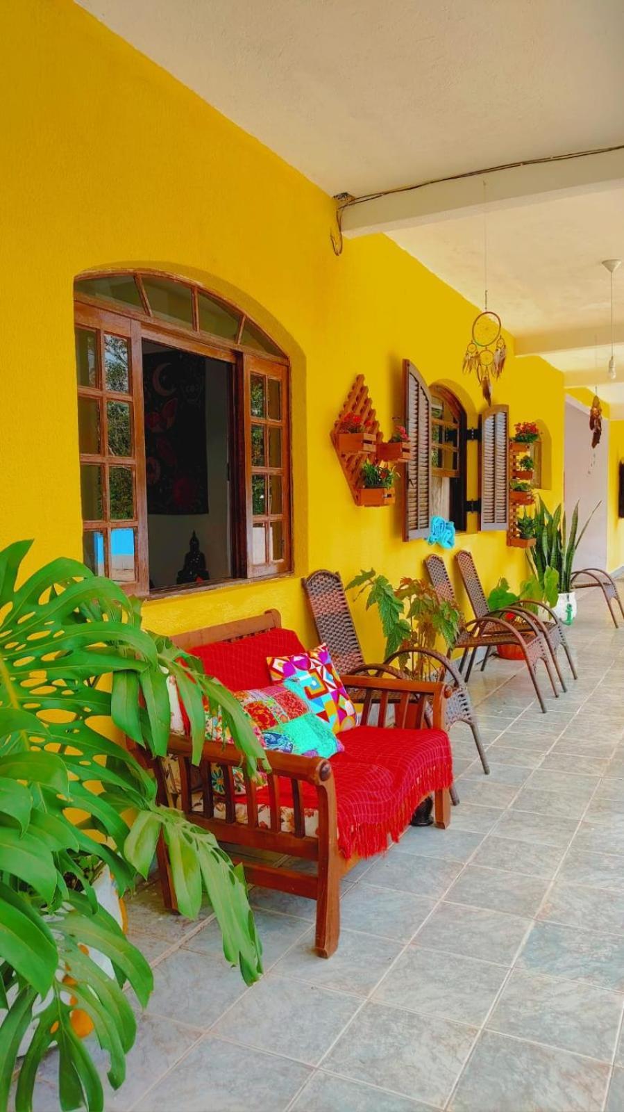 Renovo Beija-Flor Hostel E Espaco Terapeutico Бертиога Экстерьер фото